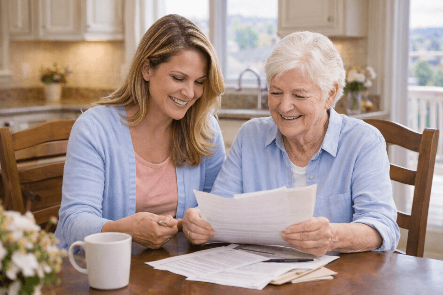 Denver skyline representing the local home care market